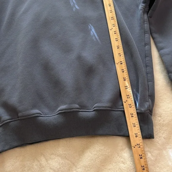 White Fox Boutique Vol 3 Oversized Hoodie slate blue S/M - Picture 4 of 8